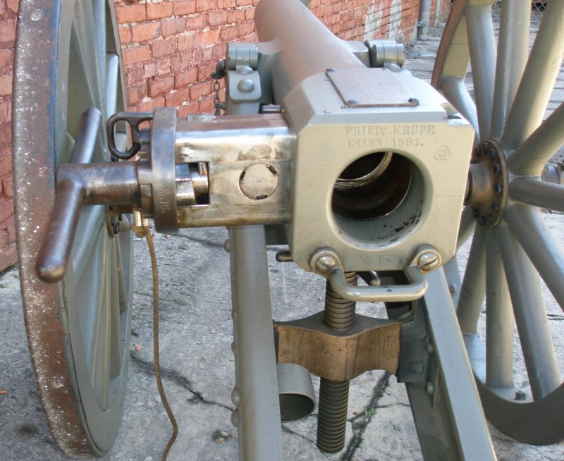 Close Up of the Breech