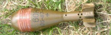60mm Chinese Mortar Round