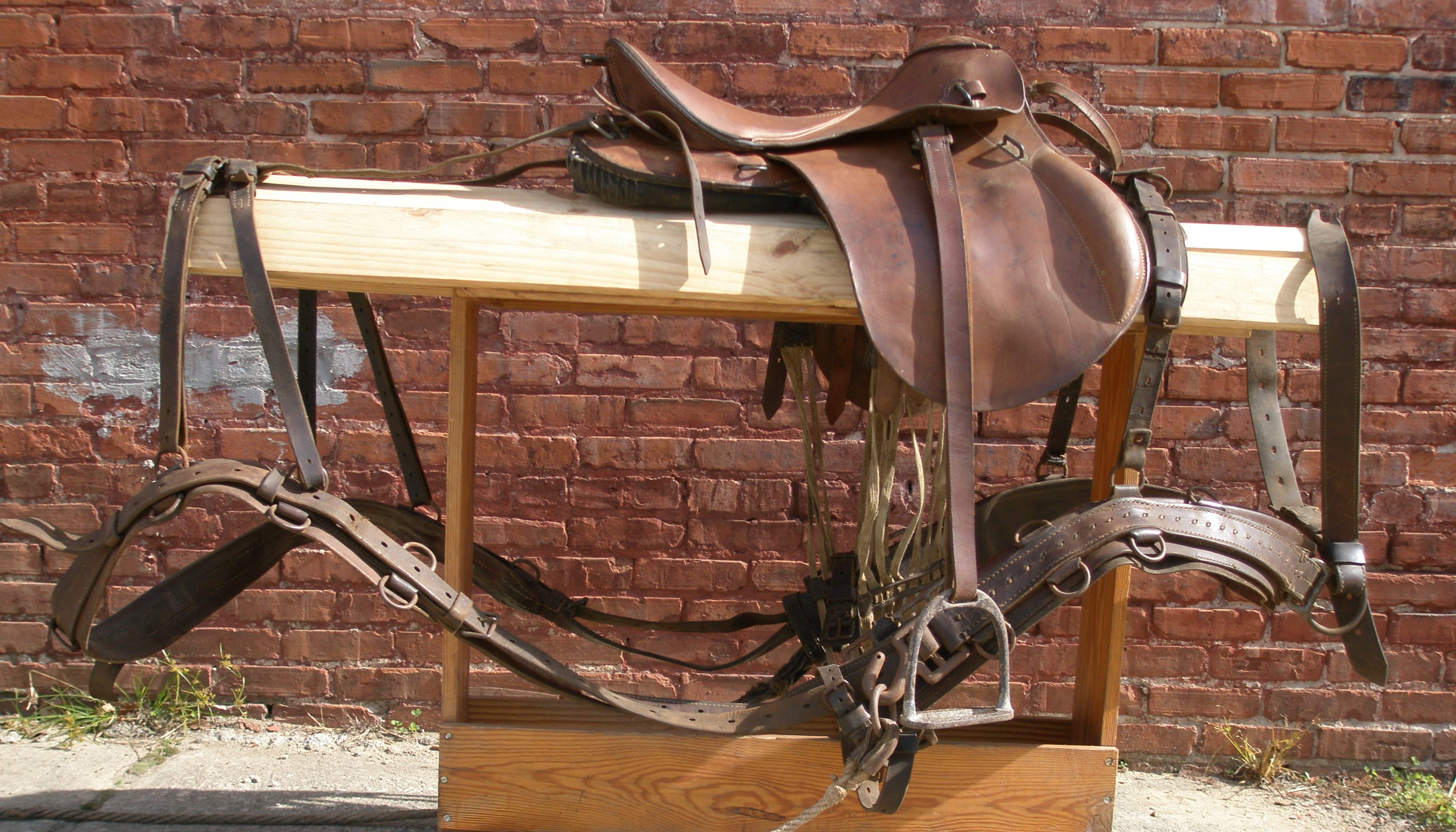 M1926 Saddle with the WW2 German Artillery Harness