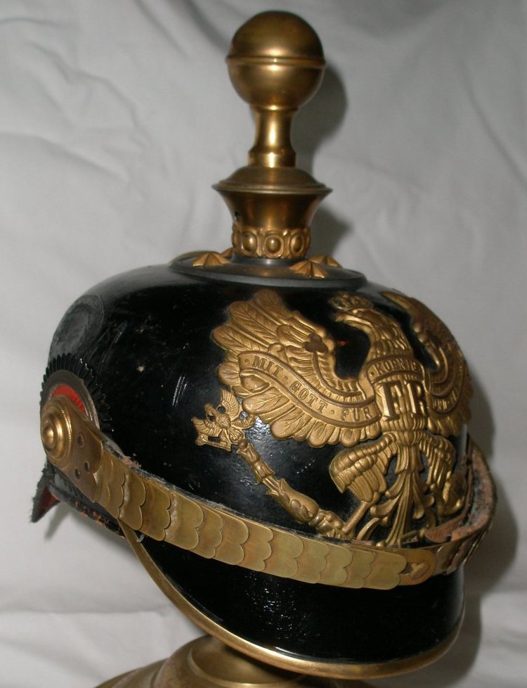 Prussian Foot Artillery Officer's Helmet